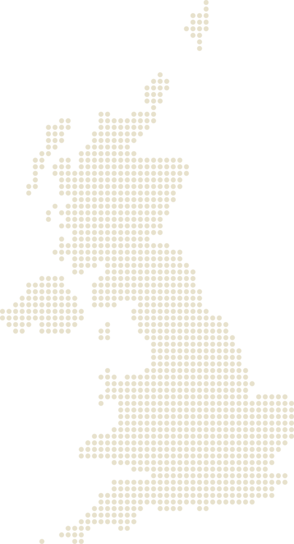 A map of the uk with green background